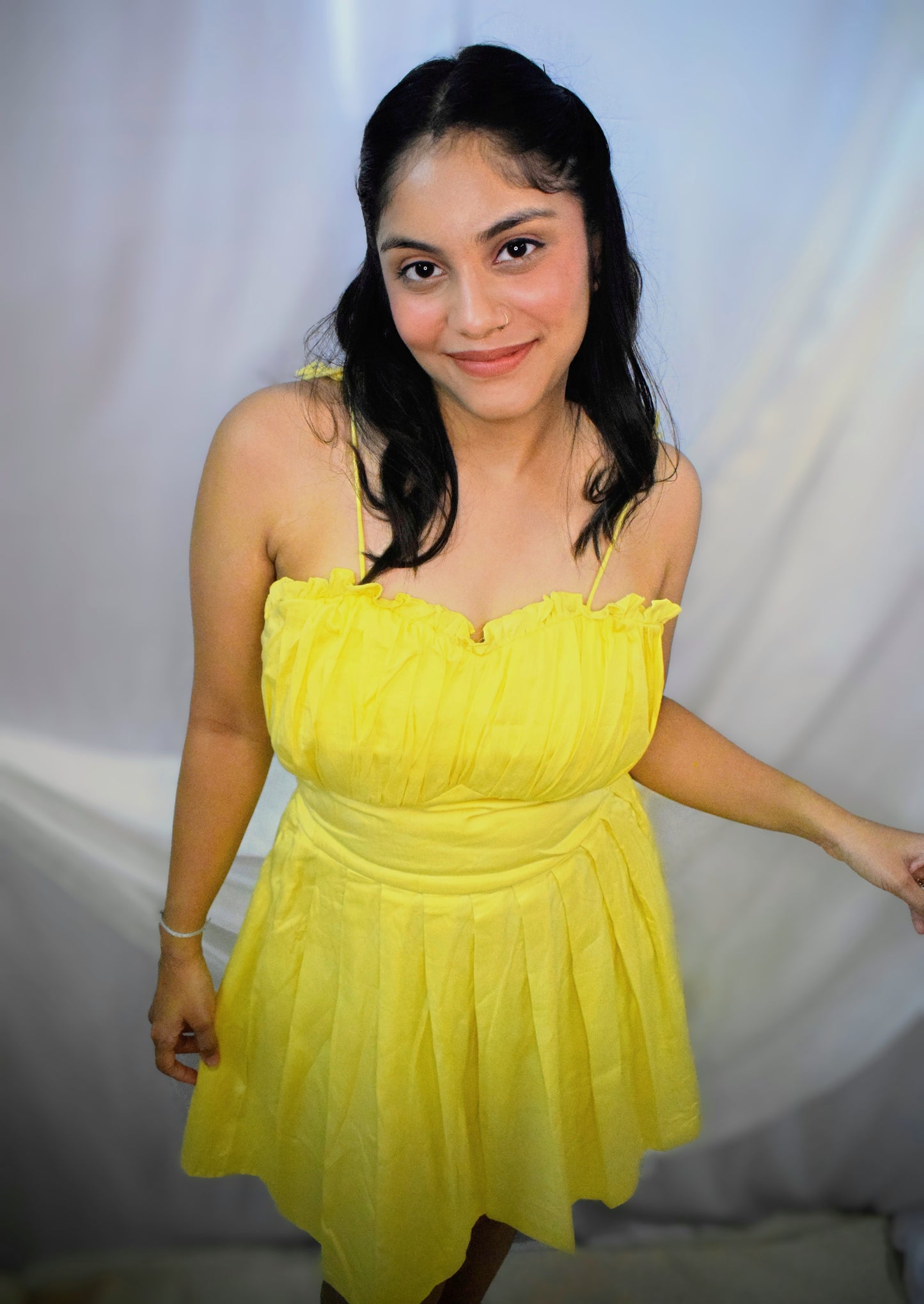 YELLOW MUSE DRESS