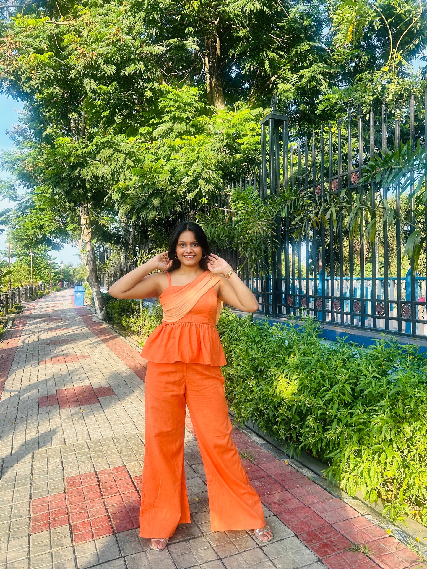 Adaah Orange Top
